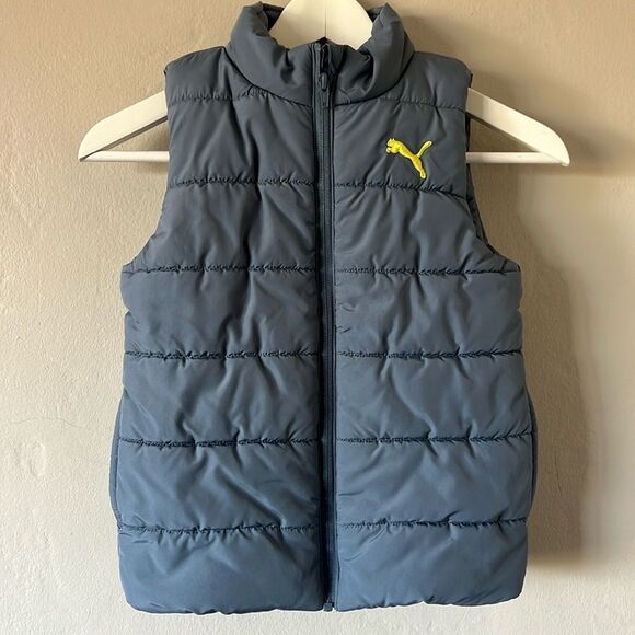 Kids Puma Blue Vest - Picture 1 of 7